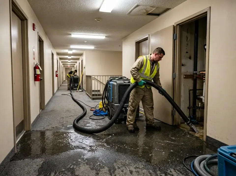 multi-unit-apartment-hallway-f-005 — frequently asked questions, Emergency Burst Pipe Water Extraction & Removal in Hudson B…